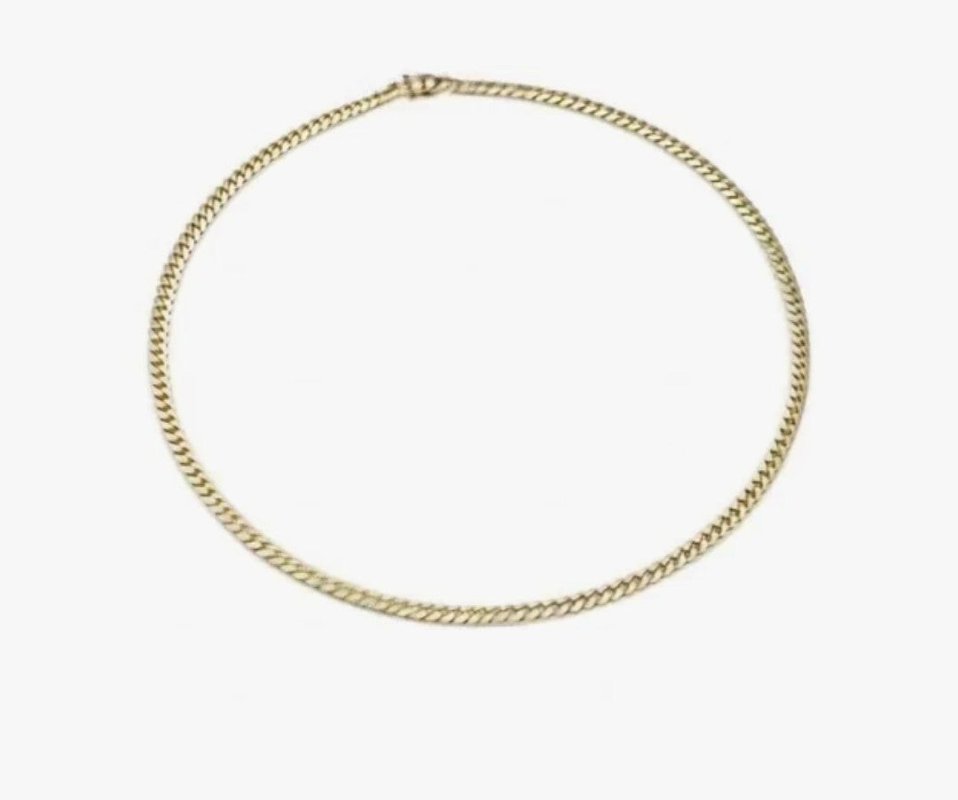 14k Solid Gold Chain 22in 3.5mm 21.3g