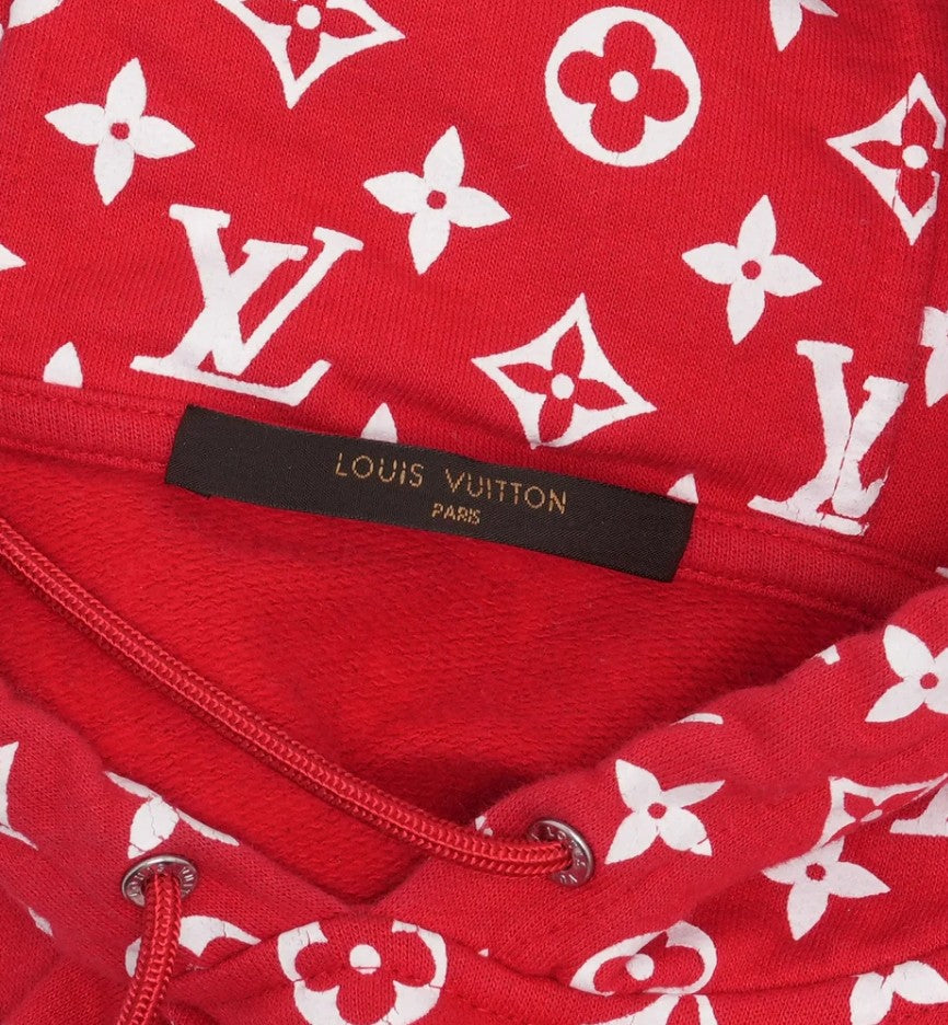 Supreme x LV Box Logo Hoodie